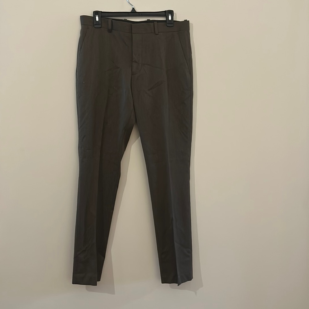 Olive green dress pants